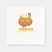 Halloween Pumpkin, Halloween-Trumpkin Serviette (Vorderseite)