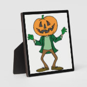 HALLOWEEN PUMPKIN HEAD FOTOPLATTE (Vorderseite)
