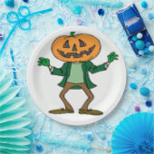 HALLOWEEN PUMPKIN HEAD PAPPTELLER (Party)