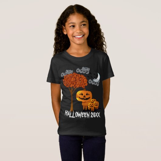 HALLOWEEN PUMPKIN HEADS T - Shirt (Vorne ganz)