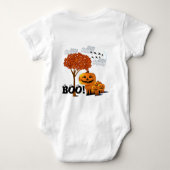 Halloween Pumpkin Heads - TBA Award Baby Strampler (Rückseite)