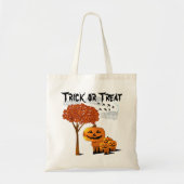 HALLOWEEN PUMPKIN HEADS Trick oder Treat Bag Tragetasche (Vorne)