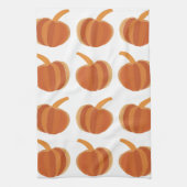 Halloween Pumpkin Herbst Geschirrtuch (Vertikal)