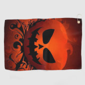 Halloween/Pumpkin/Herbst Golfhandtuch (Horizontal)