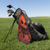 Halloween/Pumpkin/Herbst Golfhandtuch (Gras)