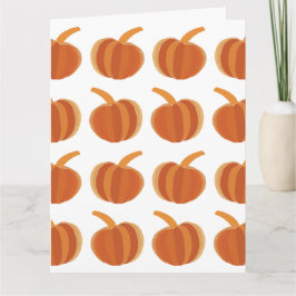 Halloween Pumpkin Herbst Karte
