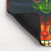 Halloween Pumpkin Hexe Mousepad (Ecke)
