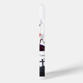 Halloween Pumpkin, Hexenhut und Schwarze Katzen Case-Mate iPhone Hülle (Rückseite / Links)