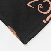 Halloween Pumpkin Hexenhutenmuster Fleecedecke (Ecke)