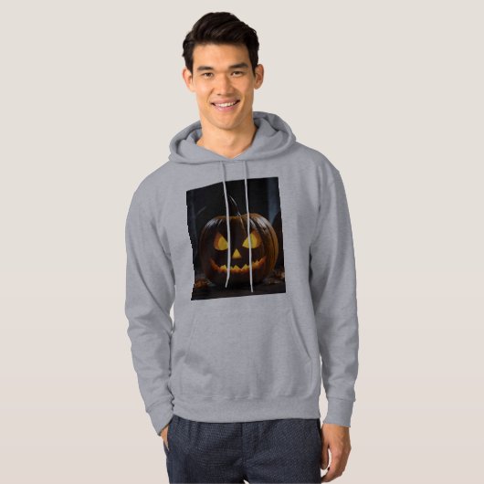 Halloween Pumpkin, Hoodie (Vorne ganz)
