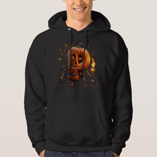 Halloween Pumpkin Hoodie (Vorderseite)