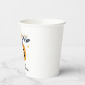 Halloween Pumpkin Jack-O-Lantern Babydusche Pappbecher (Links)