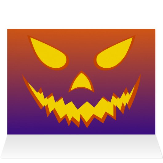 Halloween Pumpkin Jack o’ Lantern Hexenhut (Innenansicht Horizontal (Oben))