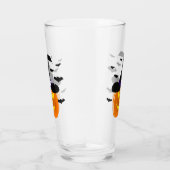 Halloween Pumpkin Jack o’ Lantern Hexenhut Glas (Rechts)