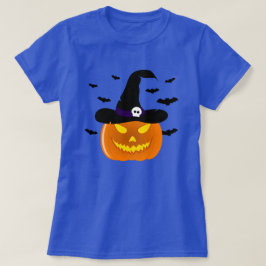 Halloween Pumpkin Jack o’ Lantern Hexenhut T-Shirt