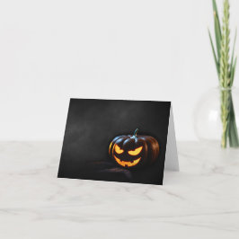 Halloween Pumpkin Jack-O-Lantern Spooky Karte