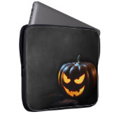 Halloween Pumpkin Jack-O-Lantern Spooky Laptopschutzhülle (Vorne Rechts)