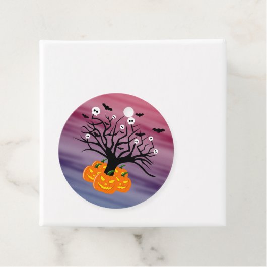 Halloween Pumpkin Jack o’ Lantern Totenbaum Geschenkanhänger (Beispiel)