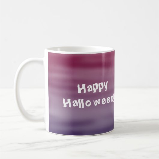 Halloween Pumpkin Jack o’ Lantern Totenbaum Kaffeetasse (Links)