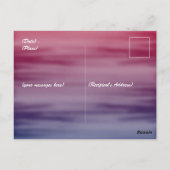 Halloween Pumpkin Jack o’ Lantern Totenbaum Postkarte (Rückseite)