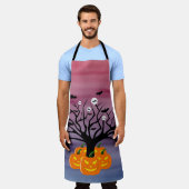 Halloween Pumpkin Jack o’ Lantern Totenbaum Schürze (Getragen)