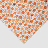 Halloween Pumpkin Jack-o''lantern Decoupage Seidenpapier (Ausschnitt)