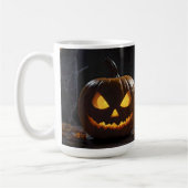 Halloween Pumpkin, Kaffeetasse (Links)