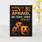 Halloween Pumpkin-Karte Karte (Gelbe Blume)