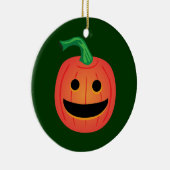 Halloween Pumpkin Keramikornament (Rechts)