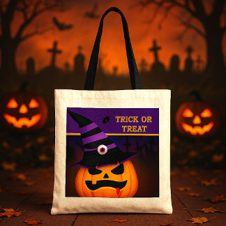 Halloween Pumpkin Kids Trick oder Treat Tragetasche