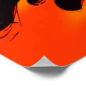 Halloween Pumpkin King Poster (Ecke)