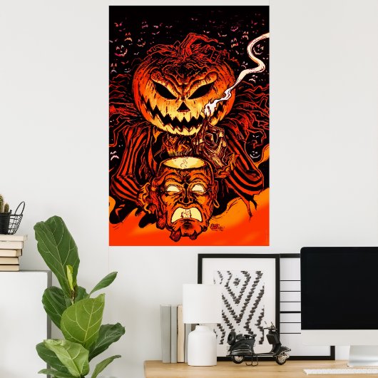 Halloween Pumpkin King Poster (Heimbüro)