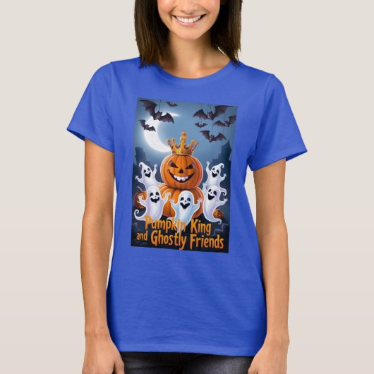 Halloween Pumpkin King T-Shirt (Vorderseite)