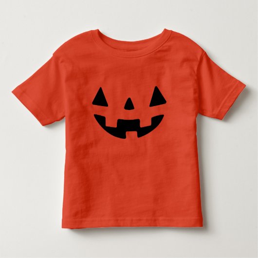 Halloween Pumpkin Kleinkind T-shirt (Vorderseite)