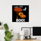 HALLOWEEN PUMPKIN-KOPF POSTER (Heimbüro)
