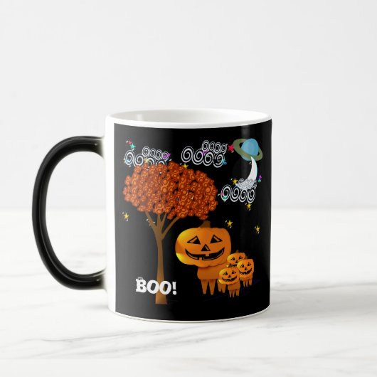 HALLOWEEN PUMPKIN-KOPF VERWANDLUNGSTASSE (Links)