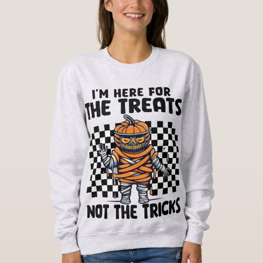 Halloween Pumpkin-Kostüm für Frauen Männer Kinder Sweatshirt (Vorderseite)