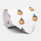 Halloween Pumpkin Krawatte (Gerollt)