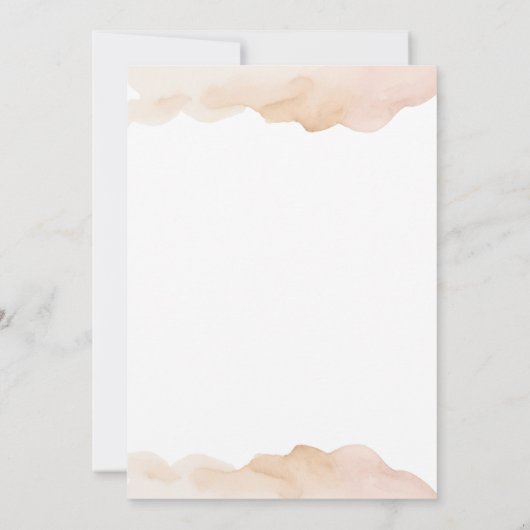 Halloween Pumpkin Kuh Little Boo Baby Dusche Einladung (Rückseite)