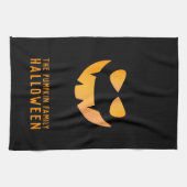 Halloween Pumpkin Kürbislaterne Küchentuch (Horizontal)