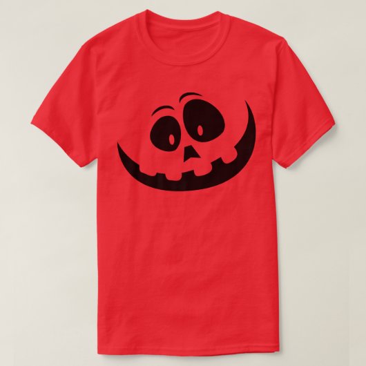 Halloween Pumpkin Kürbislaterne Trick or Tree T-Shirt (Design vorne)