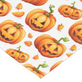 Halloween Pumpkin Kurzer Tischläufer (Ecke)