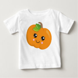 Halloween Pumpkin, lächelnd Kürbis, Trick oder Tre Baby T-shirt
