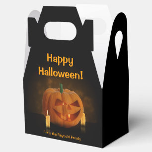 Halloween Pumpkin Lantern mit Kerzen Geschenkschachtel