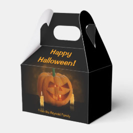 Halloween Pumpkin Lantern mit Kerzen Geschenkschachtel