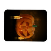 Halloween Pumpkin Lantern mit Kerzen Magnet (Horizontal)