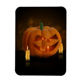 Halloween Pumpkin Lantern mit Kerzen Magnet
