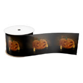 Halloween Pumpkin Lantern mit Kerzen Satinband (Spule)