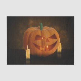 Halloween Pumpkin Lantern mit Kerzen Seidenpapier