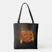 Halloween Pumpkin Lantern mit Kerzen Tasche (Rückseite)